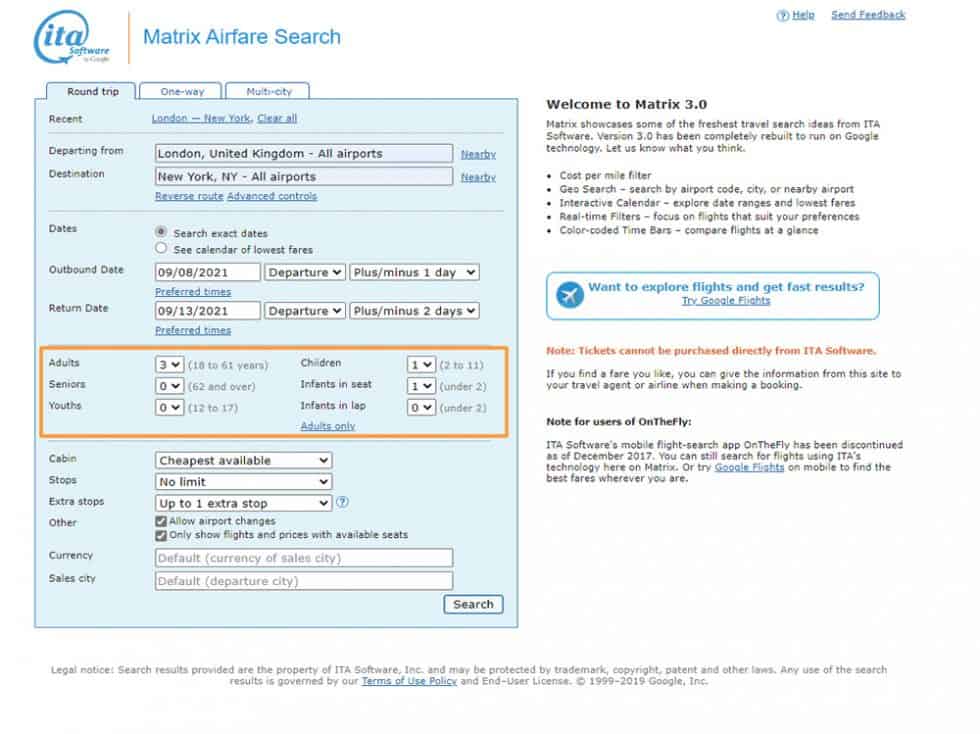 How to Use the ITA Matrix Tool: Insider Tips for the Cheapest Flights ...