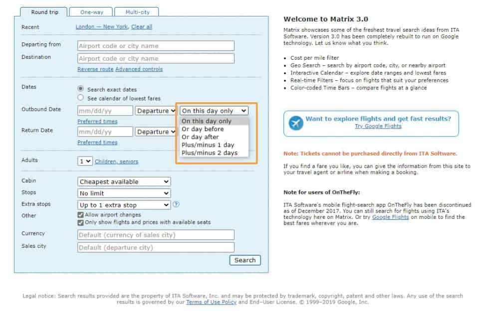 How to Use the ITA Matrix Tool: Insider Tips for the Cheapest Flights ...