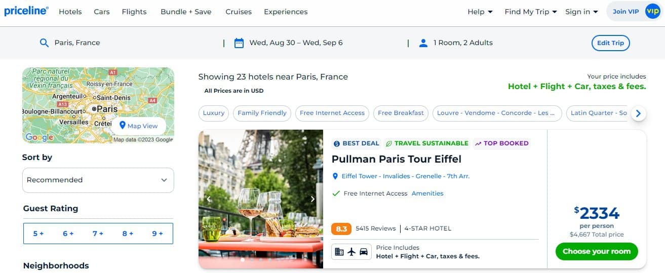 priceline pricing image